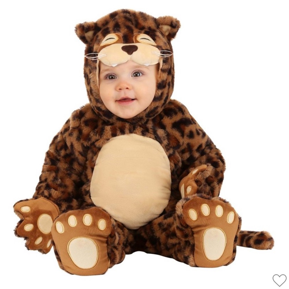 EUC HalloweenCostume.com Infant Cheetah / Leopard costume